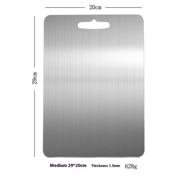 304 Stainless Steel Thickened Double-sided Fruit And Vegetable Cutting Board