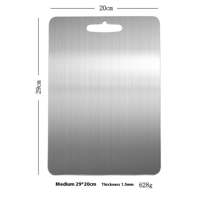 304 Stainless Steel Thickened Double-sided Fruit And Vegetable Cutting Board