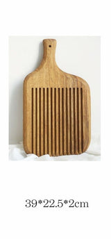 Solid wood pizza