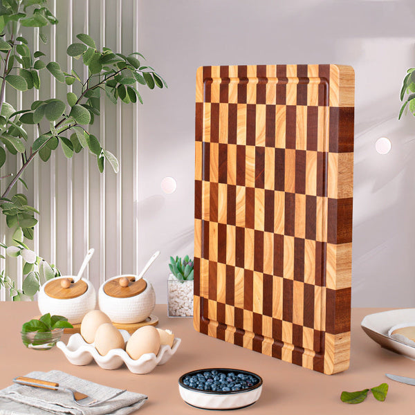 Wooden Chessboard Grid