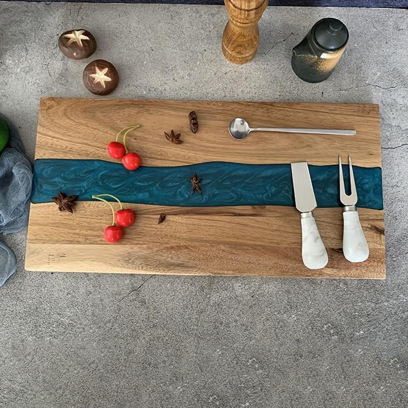Resin Rosewood Kitchen Steak Cheese Bread Cutting Slicing Chopping Board