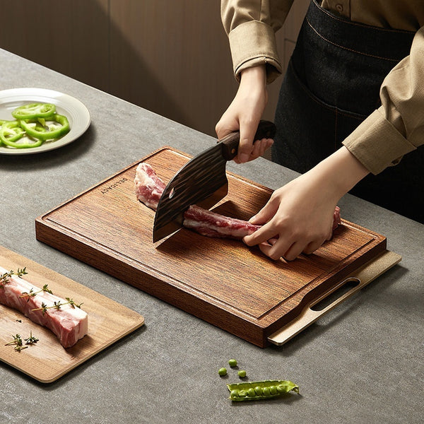 Household Kitchen Chopping Board Solid Wood Cutting Board Anti-mildew Antibacterial