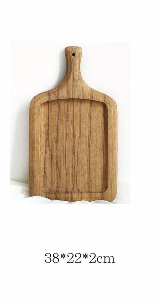 Solid wood pizza