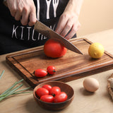 Acacia Mangium Solid Wood Chopping Board For Kitchen