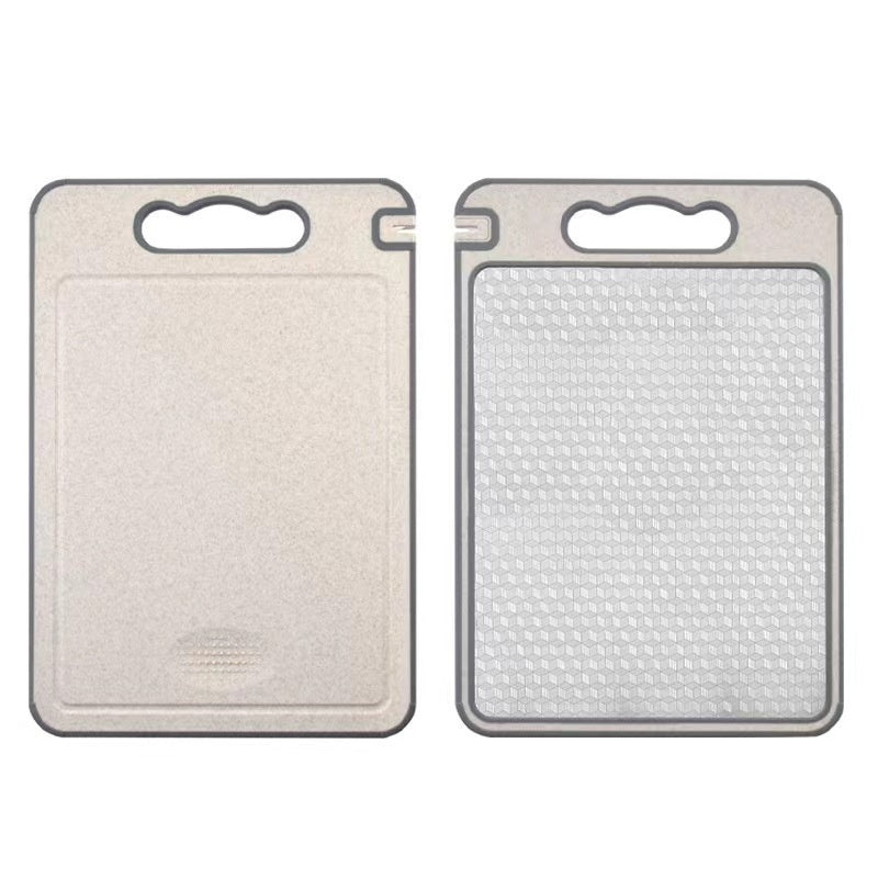 304 Stainless Steel Cutting Board With Sharpener Chopping Board Double-sided Available