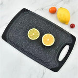 Kitchen Multi-functional Double-sided Marbling Three-piece Cutting Board