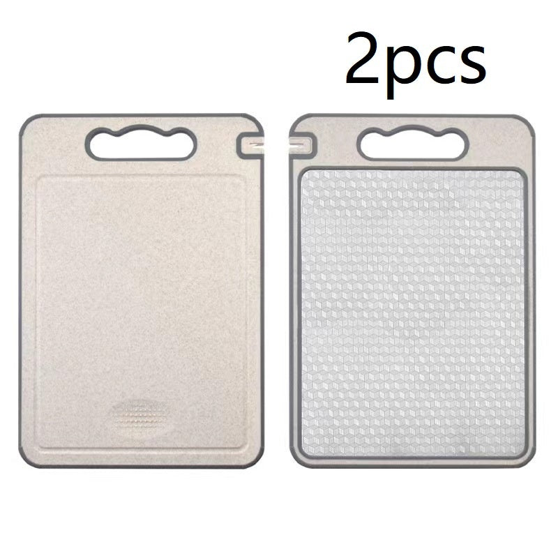 304 Stainless Steel Cutting Board With Sharpener Chopping Board Double-sided Available