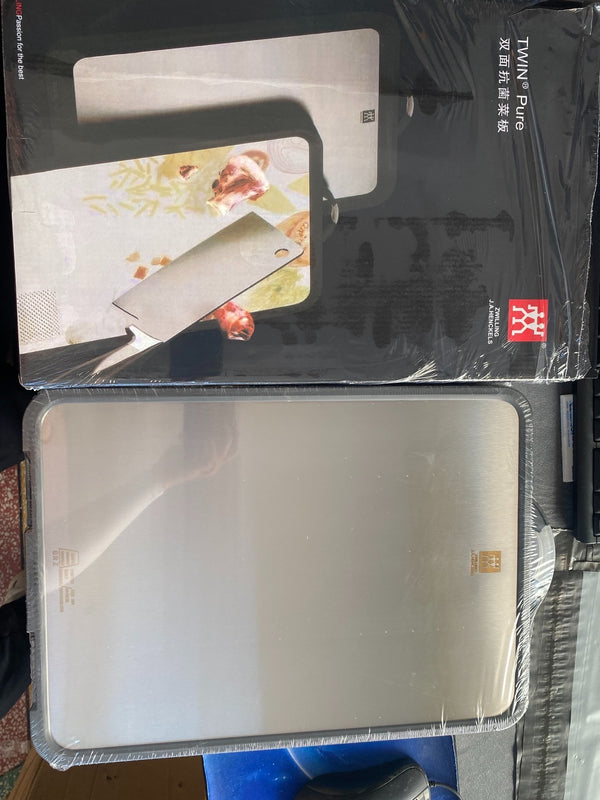 Double Sided Stainless Steel Antibacterial Cutting Board