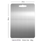 304 Stainless Steel Thickened Double-sided Fruit And Vegetable Cutting Board