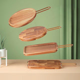 Solid wood steak
