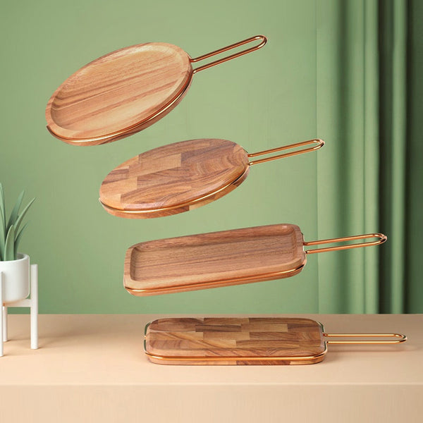 Solid wood steak