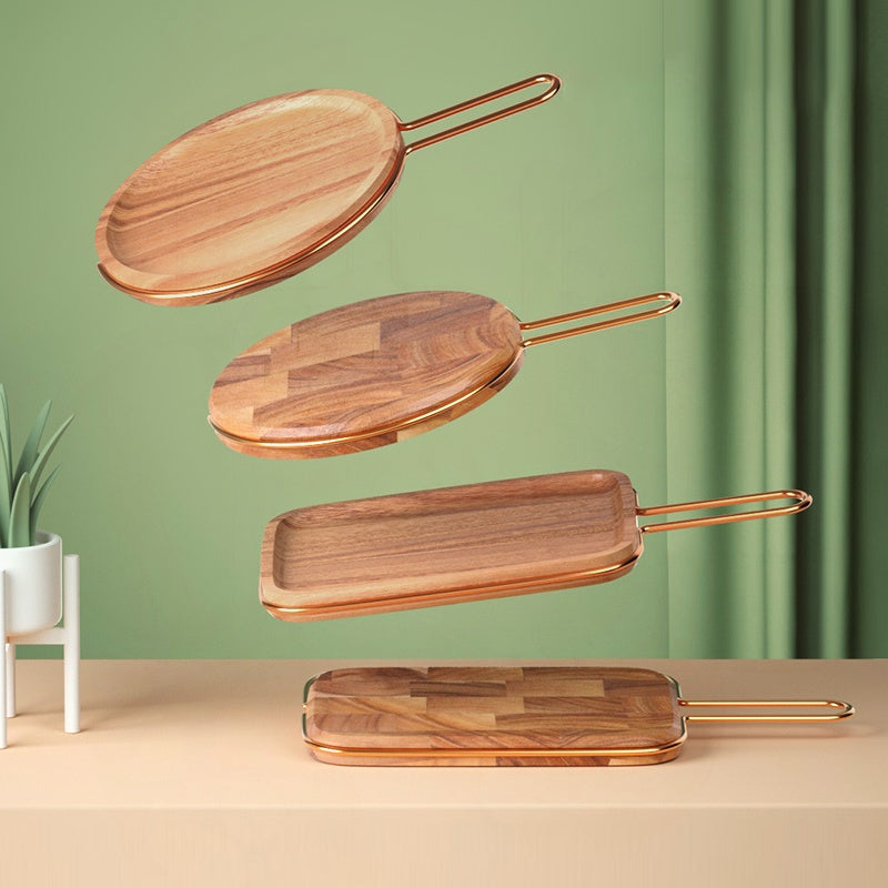 Solid wood steak